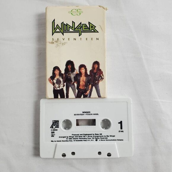 Winger Seventeen / Poison Angel Cassette Single (1988) - Picture 1 of 2